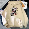 Halloween Bicycle Riding Hoodies Women Sweatshirt Men Loose Casual Sportwear Cartoon Teens Clothing Y2k Vintage Streetwear Hoody HKD230725