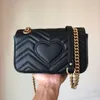 High quality Chain cross body bag Luxury Designer Women's Fashion Shoulder Bag Ophidia Totes Love sealed fashion Marmont leather purse Shopping bag