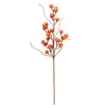 Dekorativa blommor Simulering Artificiell gren DIY Picks Christmas Fake Plant 60cm 1 st skum 4 Forks Party Home Decorations