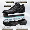 حذاء اللباس Waliantile EST Safety Safety For Men Work Sneakers Lace Free Pundure Proof Industruction Indistructible Steel Toe Footwear 230811