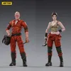 軍隊ジョイトイ1/18アクションフィギュアメカメイテンションチームA /B軍事女性兵士コレクションモデルおもちゃ230811