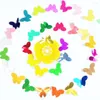 Decorative Flowers 2PCS Creative Paper Butterflies For Wedding Backdrop Baby Shower Nursery