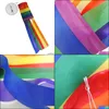 Bannerflaggor Rainbow Windsock Weather Vane Gay Flag LGBT Party Holiday Decoration 30 x 70 cm Drop Delivery Home Garden Festive Supplie DHK5H