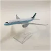 Auto modello Diecast Aereo da 16 cm Aereo Cathay Pacific A350 Aereo Toys 1400 Metal Airbus Airbus Toys LJ200930 Guochi consegna dhymi