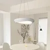 Pendants lampes rétro longues lumières LED suspendues pour le foyer el chambre île vivante salle à manger cuisine restauration maison brillante lustres