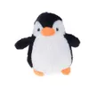 Stili di peluche di peluche imbottiti carini pinguini peluche di peluche imbottiti per bambini decorazioni per bambini regalo di compleanno per bambini r230811