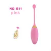 Sex Doll Remote Control Multi-frekvensvibration Hoppande ägg Vuxna sexleksaker unisex co-ed Masturbator Anal Backyard Plug