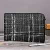 5A Genuine Leather Men's Clutch Fashion Embroidery Hand-Woven Luxury Brand Design A4 File Package Business Computer Bag Minimalist 2023 New