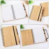 Journal a spirale foderato The Office Notebook Wood Grain Note Pad Diary A5 Monthly Planner Book Notepad