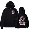 Neue Herren -Frauen -Hoodie -Hoodie -Sweatshirts modisch rot schwarz grau rosa Kapuze Hip Hop Fleece Hoodie Männer Marke Hoodie Streetwear HKD230725