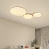 Luci a soffitto Lampada in legno per soggiorno decorazione decorazione dedroom cucina per bambini moderni lampadario a led lampadario