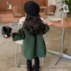 Vestes bébé filles hiver laine longues manteaux mode coton rembourré épais manteau chaud veste veste d'enfants élégants