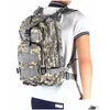 Bolsas ao ar livre 3p Oxford Fabric Military Tactical Backpack Trekking Sport Travel Rucksacks Cam Caminhando Bolsa de Camuflagem Droga Droga SPO DHTSK