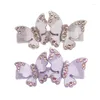Haarclips Schmetterlingsclip Barrettes für Frauen Mädchen Mode Accessoire Ornament Schmuckhalter Geschäftsreisen