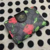 Kvinnor Floral Coin Purse Mature Short Wallet Wallet Dxhet Plånbok Spot 858