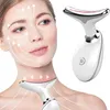 Face Massager Neck Firing Wrinkle Rimpel Tool Beauty Device LED P OP THERAPY KIN Reducer Vibratie Huid aanscherping 230812