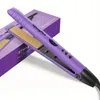 Lightweight Hair Straightener 2-in-1 Ceramic Plates Straightener And Curler Fast Heat Hair Straightener Flat Iron Gift For Women And Girls Pink/Purple/Green/Blue