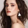 Hoop Earrings Creative Personality Funny Lifelike White Badminton Alternative Ear Accessories 80s Girls Clip On