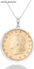 Stands Strings Miabella Standard Serling Silver Italien True 20 Lira Coin Pendant Collier. 45,72 cm