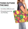 Shopping Bags Cute Pineapple Bag Cartoon Portable Storage Large Capacity Shoulder Beach