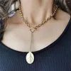 Chokers Choker Minamama Katholisch Edelstahl Jesus Anhänger Halskette für Frauen Umschalten Halsketten Schmuckgeschenke