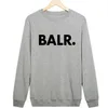 Sweats à capuche Men Balr Hoody Vêtements d'hiver Sweatshirt de lettres masculines à manches longues mâles