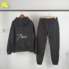 Men's Tracksuits Men Mulheres Clássicas Bordado Rhude Define verde azul vermelho preto preto rhude capuz de capuz de moletom roupas de velo dentro das tags 230812