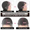 Synthetic s HD Lace Frontal 13x6 13x4 Front Human Hair Lemoda Remy For Women 34 32 Inch Straight Transparent 230811