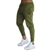 Joggers masculins pantalons élastiques de gymnase pantalon élastique Hip Hop Skinny Tracksuit Siksilk Pant Men Pantalon de piste de soie de soie décontractée1971