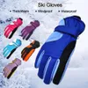 Gants de sport neige de ski d'hiver pour les femmes étanche à vent chaud thermique extérieur sport mittens dames épaissis 230811
