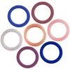 Cockrings Multicolor Silicone Penis Ring Ejaculation Delay Amélioration érection mâle Lock Scrotum Mens Chastety Adult Sex Toys 230811