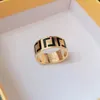 Designer Fashion Women Ring Brand Jewelry Men Womens Simple Metal Gold Silver Luxury Couples Rings Memorial Day Birthday Vegetarian Ring Couples