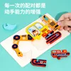 Zeka Oyuncakları Çocukların Ahşap Aydınlanması Erken Eğitim Mühendislik Aracı Trafik Üç Boyutlu Bulmaca Ahşap Bulma Bulma Toys 230812
