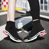 Boots moda masculino garotas meninas tornozelo malha de primavera designer de luxo de luxo Sapatos casuais pretos para homens 3545 calçados 230812