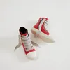 scarpa designer semplice e versatile piccole scarpe bianche personalizzate serie scuri scarpe in pizzo fitta scarpe da tavolo da coppia