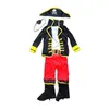 Cosplay Année de Noël Carnaval Pirate Costume Cosplay Kids Gar garçons Caribbean Year Anniversaire d'anniversaire de fête des vêtements de fête 230812