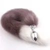 Analspielzeug weicher Stecker Faux Tail Cosplay Butt Sex Edelstahl glatt Stahl für Frauen Paare 230811