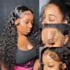 180%Dichtheid Deep Wave 13x4 13x6 HD Lace frontale pruik Glueless pruik Human Hair Ready Curly Glueless 5x5 Sluitpruiken voor vrouwen