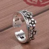 Anelli di nozze coreana Etnic Crown semplice per donne Finger Finge Female Bohémien Vintage Fancy Jewelry