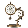 Настольные часы домашние спальни офис настольный настольный столик антикварные нордические часы гостиная horloge de