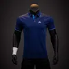 Polos masculins J Lindeberg T-shirt T-shirt T-shirt décontracté coutures polo homme homme de haute qualité à manches courtes à manches courtes à manches courtes de golf slim fit 230812