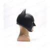 Máscaras de festa Bat máscara de face completa Head Head Latex Cavaleiro Escuro
