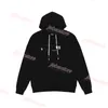 Designer -Kleidung Mode Sweatshirts Palmes Engel gebrochener Schwanzhai Buchstabe Herde Stickerei Lose entspannte Männer Frauen Kapuze -Pullover lässig Pullover Jacke rot