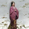 Filme TV Trend traje antigo Três reinos secretos Mesmo estilo Hanfu Qin Dinastia feminina Câmera de algodão Rainha de performance de performance