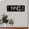 Wall Clocks 16 Inches LED Digital Clock Large Screen Display Nordic Living Dining Room Multifunctional Brightness Adjustable