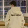 Essent Hoodie Bayan Mektup Essentialhoodies Erkekler Tasarımcı Hoodies Ceket Üst Moda Sokak Giyim Erkek Sweatshirt Teknoloji Trailsuit Sweater Boyut Gevşek Kadınlar