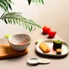 Bowls Cartoon Dinner Plate Set Ceramic Kitchen Breakfast Tableware Dishes Spoon Desert Rice Nut Salad Noodles Bowl Soup