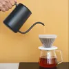 Mugs Timemore 700 ml kaffekanna vattenkokare 304 rostfritt stål dropptyp hushåll långvarig fin munnen maker