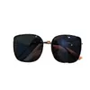 2023 NEW KOREAN EDITION BI Large Frame for Women Small Red Ins Windscreen Sunglasses Anti UV Glasses 8033