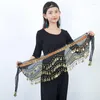 Stage Wear Belly Dance Gold Border Wain Wain